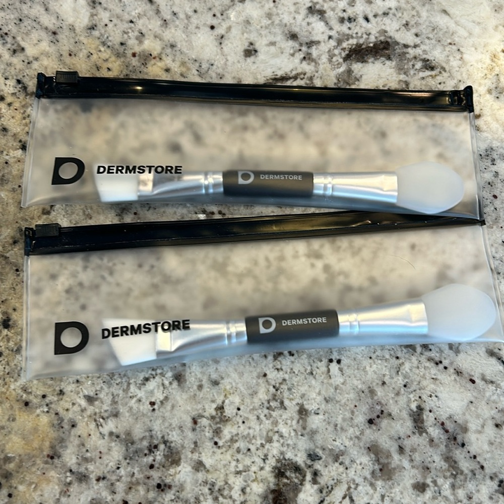 Dermstore double sided silicone mask spatula - 2 pack
